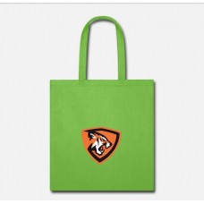 The Orange Tiger 1 Lime Green Tote Bag